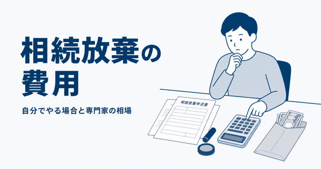 相続放棄の費用
