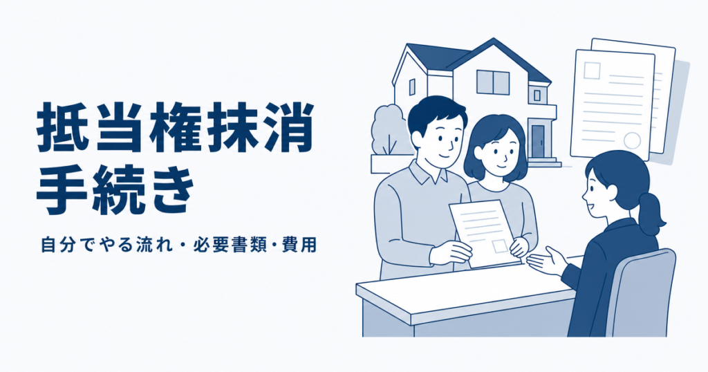 抵当権抹消手続き