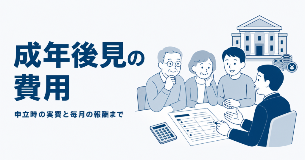 成年後見の費用