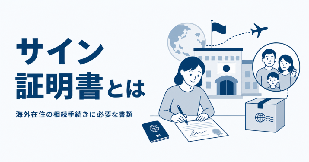 サイン証明書とは